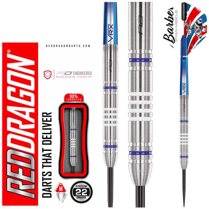 Steel Tip Ryan Meikle 90 Red Dragon Darts Store Putte